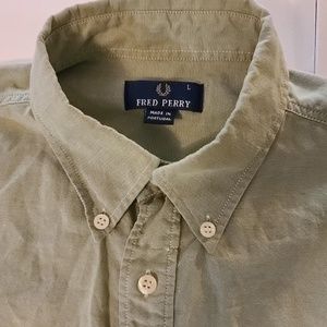 Large FRED PERRY long sleeve shirt